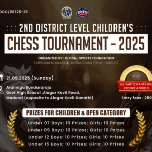 2nd District Level Children Chess Tournament 2025